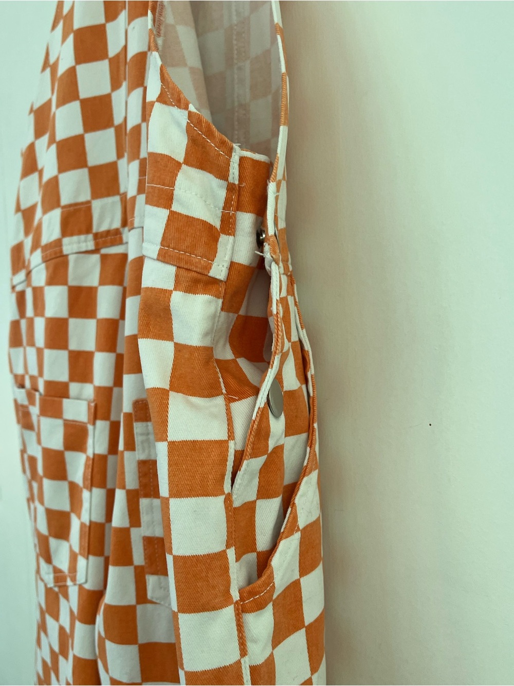 Tennessee VOLS Orange White
Checkerboard Overalls Size Small - Picture 6 of 15